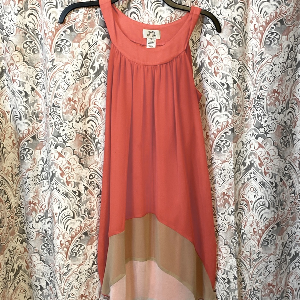 Wide strapped dress